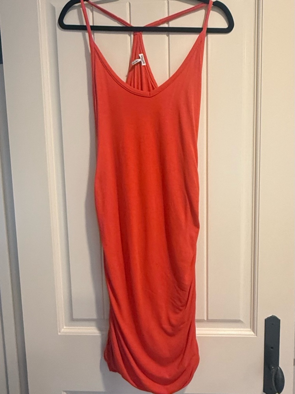 Women's Splendid Strappy Cotton Mini Dress - Coral